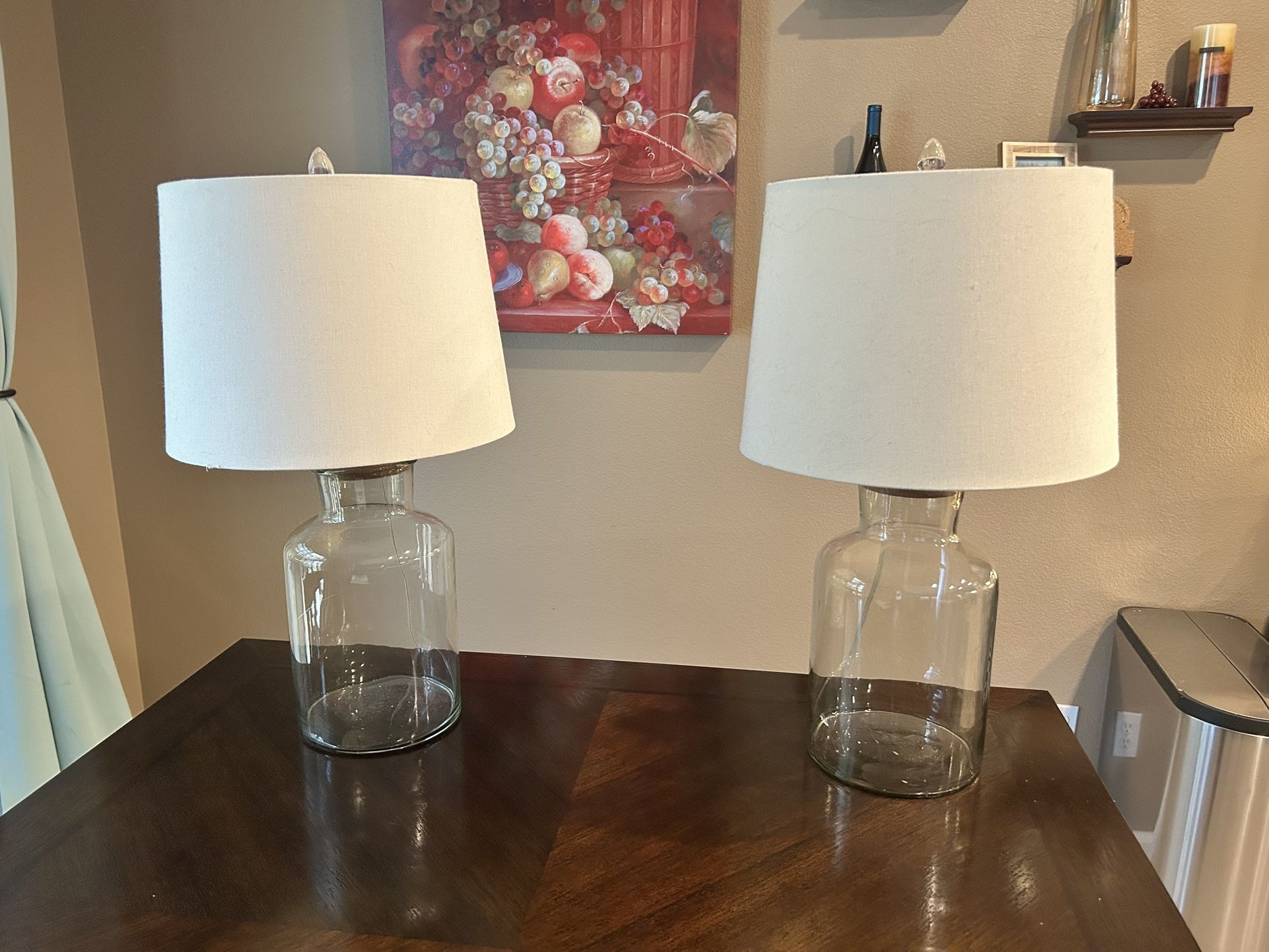 Set Of 2 Decorative Lamps