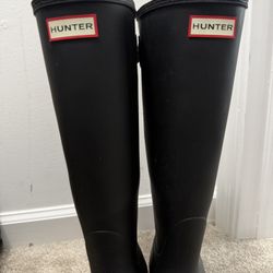 Hunter Original Tall Rain Boot with Adjustable Calf