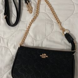 COACH All Black purse