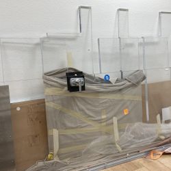 Bullet proof Counter Glass And Door