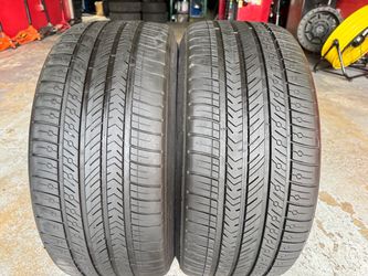 Two Tires 255/35/21 Michelin Pilot Sport All season EV with 75-85% left high demand won’t last Tesla