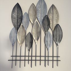 Metal wall decor