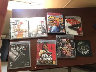 PS3 and ps2 games