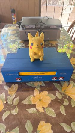 Pokemon Pikachu VCR WITH REMOTE