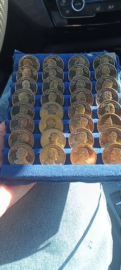 Presidential gold coins