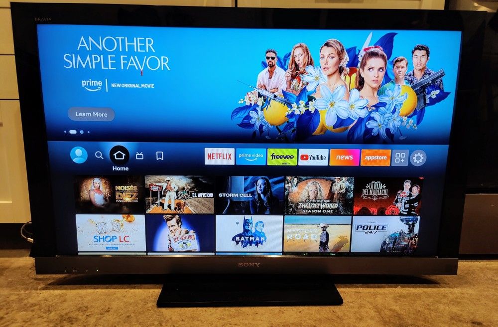 Sony 46" 1080p 120Hz "Smart" HDTV w/ Fire TV Stick 3rd Gen & Remotes