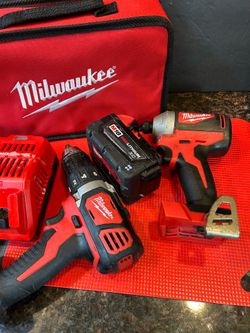 M18 Brush less Impact Driver, Drill, Fast/Rapid Charger, 4.0 AH Battery