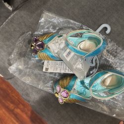 Princess Jasmine Costume Shoes Brand New 
