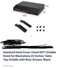 Hinged Cover For Black stone Griddles