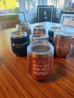 Stainless steel cups