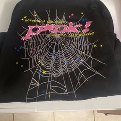 Pink Spider Hoodie 