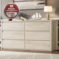 6 Drawer Dresser