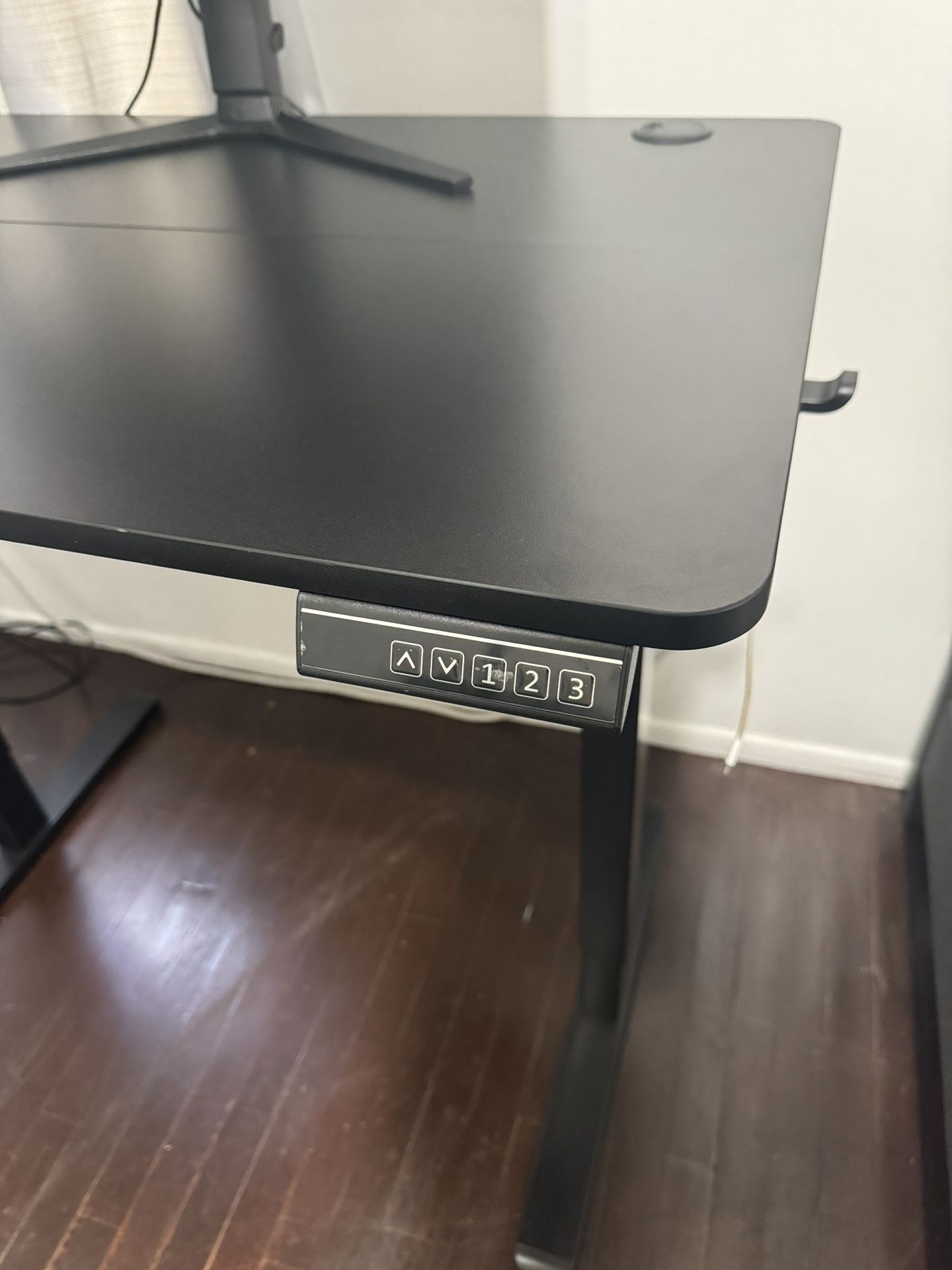 All Black Standing Desk
