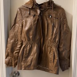 Cavalini Petite M Size Leather Jacket