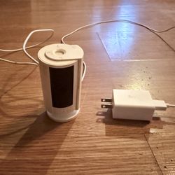 Ring Indoor Cam, Home or business security in 1080p HD video, White