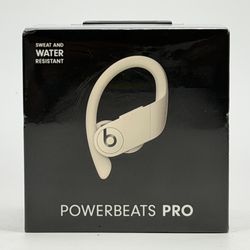 Beats by Dr. Dre Powerbeats Pro In-Ear Wireless Headphones Ivory Charging Case