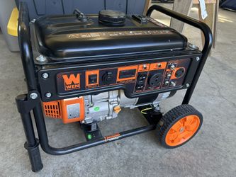 Wen 6000 watt portable generator (GN6000)