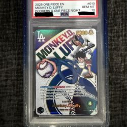 Monkey D Luffy Dodgers Promo Card