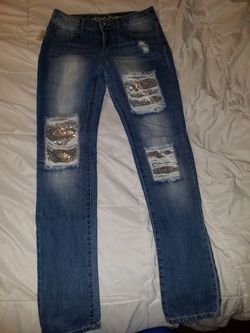 Girls size 14 guess jeans