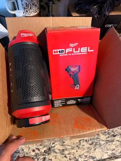 Drill and speaker