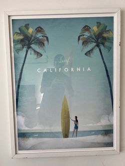 Framed Picture - Beachy