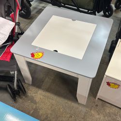 Kids Table With Storage New Fully Assembled 