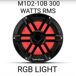 M1D2-10B DVC 2Ω Color Optix™ Marine Subwoofer - Black 300 WATTS RMS   