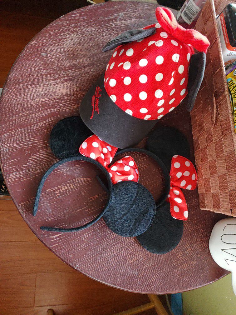 Mickey Minnie Disney Cap Ears
