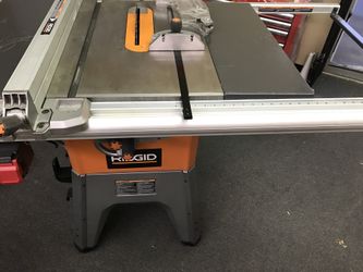 Ryobi cast iron table open