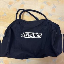 Black Gym Duffle Bag
