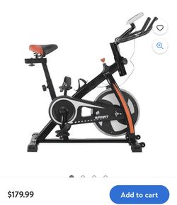 Indoor Cycling Exercising Bike 