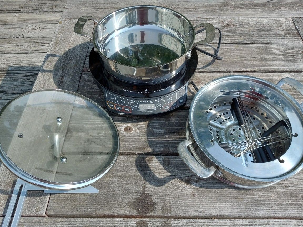 Nu Wave Oven With Fondue Pans