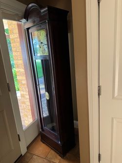 Vintage “Keeps Good Time” Grandfather Clock