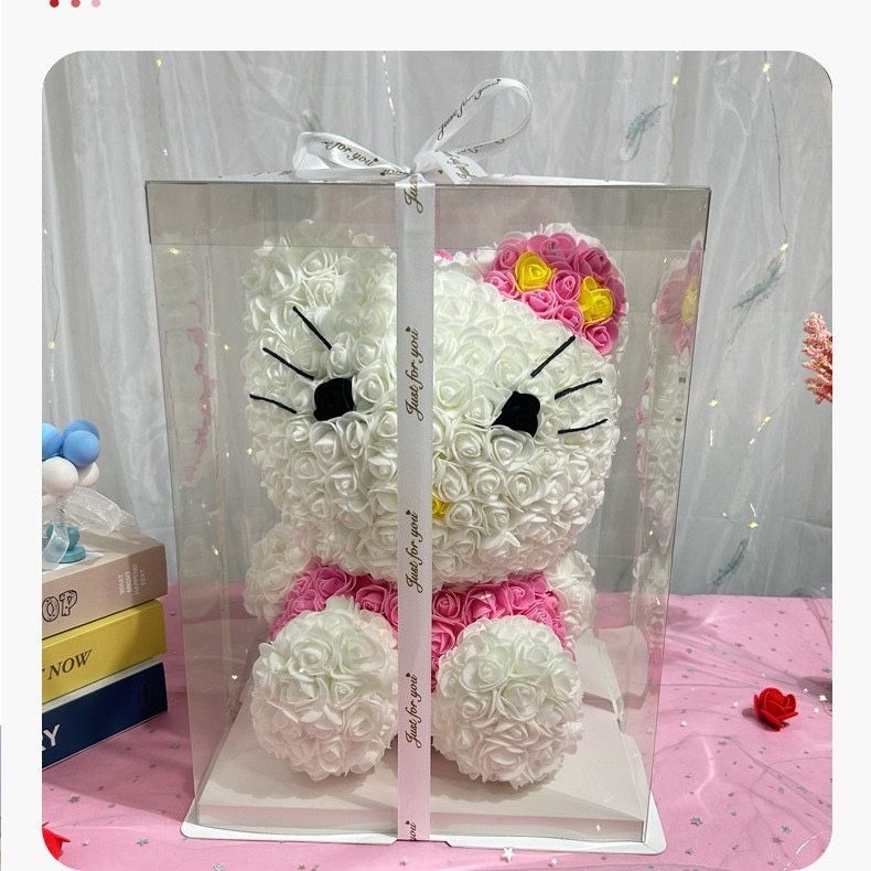 Hello Kitty Big Figure Statue Flower Sanrio Limited- Valentine Gift