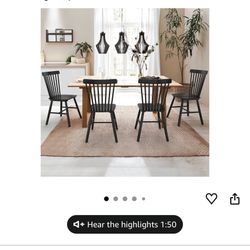 Black Dining Chairs 