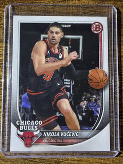 Nikola Vučević Topps Bowman cards 2025 #157 Chicago Bulls Basketball Card