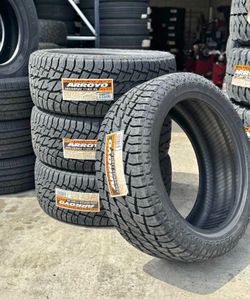 285/45/22 Arroyo AT New Tires installed and balanced