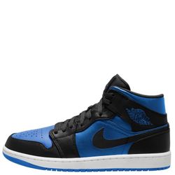 Jordan 1 Mid 8.5 Blue And Black