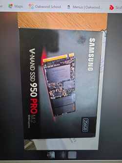 Samsung 950 Pro M.2 NVMe SSD 256GB  100%  Health  0GB  Written MLC V Nand
