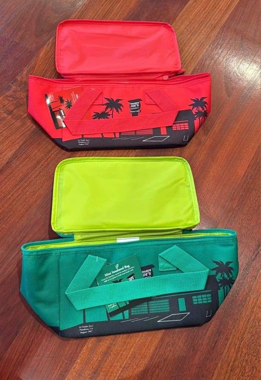 Trader Joe's Minni Insulated Cooler Bags New