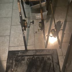 Penn Reel & Pole Combos 7500ss,4500ss,& Open Face Penn (old school) 4500