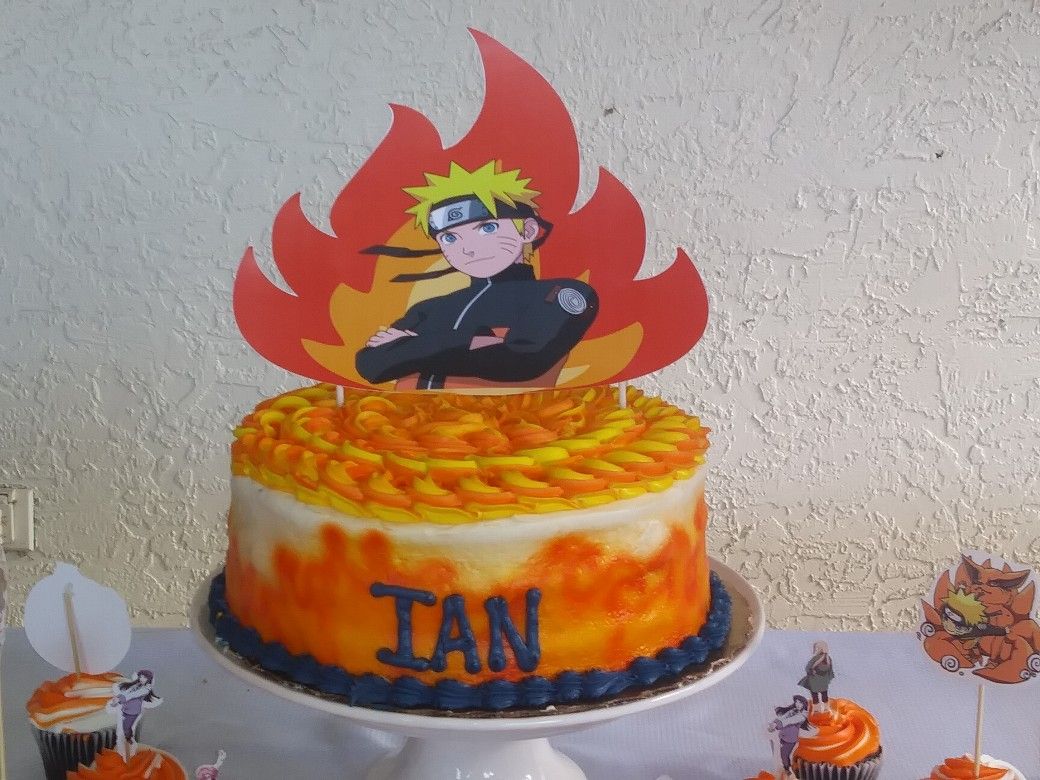 Naruto Large Cake Topper