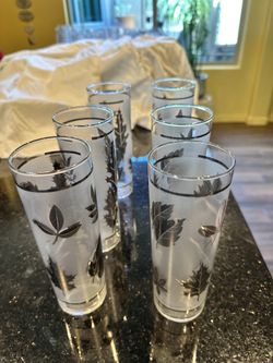 1930s Antique Tom Collins Glasses
