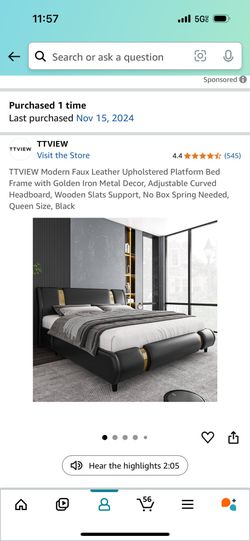 Queen Size Bed Frame