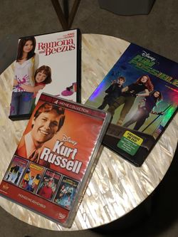 3 DVD’s: Kurt Russell 4 movie collection,Ramona&Beezus, Kim Possible