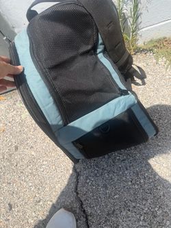 Pet carrier backpack