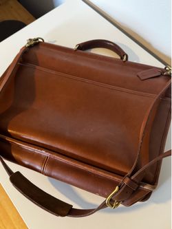 Vintage 1995 Coach Kensington Leather Briefcase 5279 – Made in USA