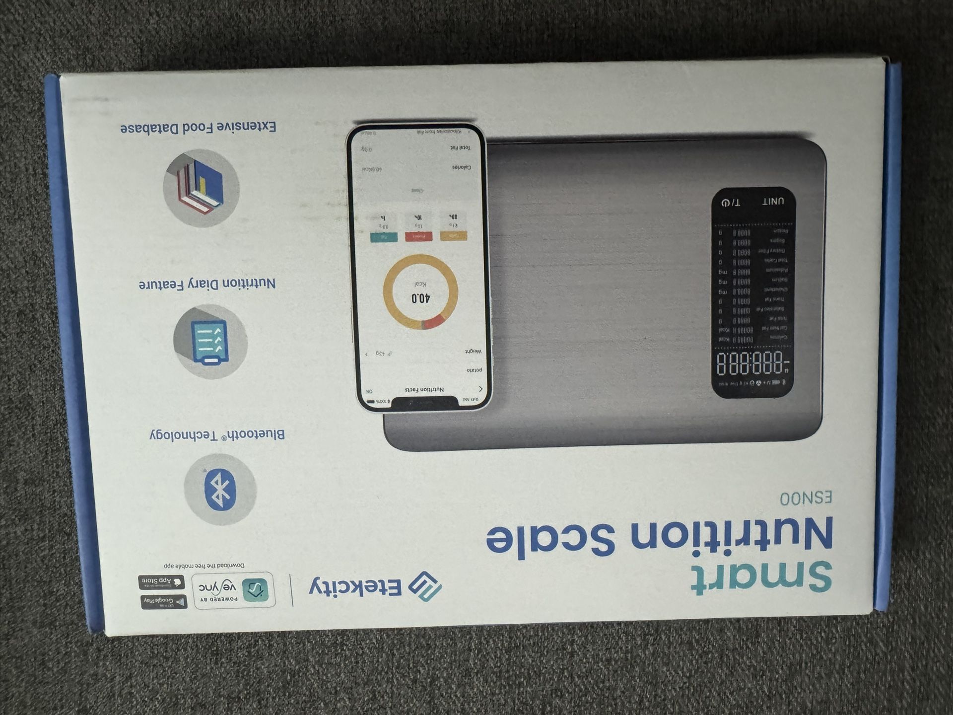 SMART NUTRITION SCALE ETEKCITY