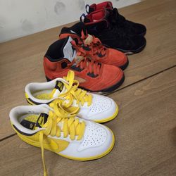 Nike Dunks And 2 Jordan's 6.5