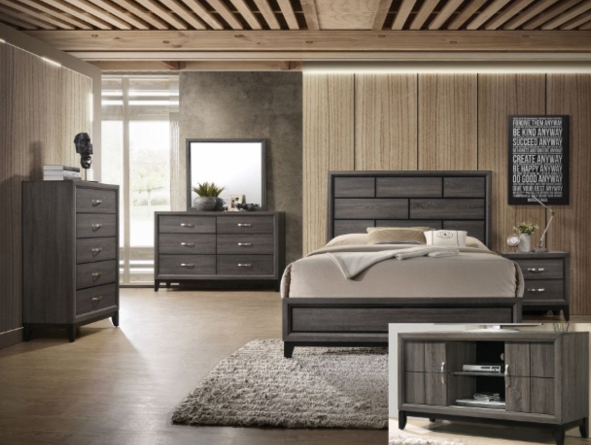 4 Pc Queen Bedroom Set